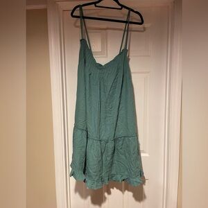 NWT Universal Thread Teal Sleeveless Dress 3X